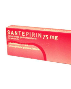 Santepirin 75 mg x 40 comprimate gastrorezistente