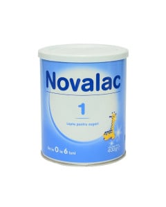 Novalac 1 - Lapte praf pentru sugari pana in luna a 6-a, 400 g