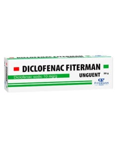 Diclofenac Fiterman 10 mg/g, 50 g unguent