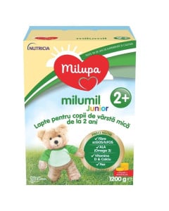 Lapte praf  Milupa Milumil Junior, 1200 g, de la 2 ani