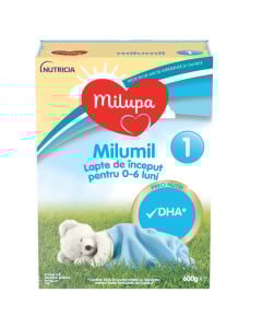Lapte Praf Milupa Milumil 1, 600g, de la 0-6 luni
