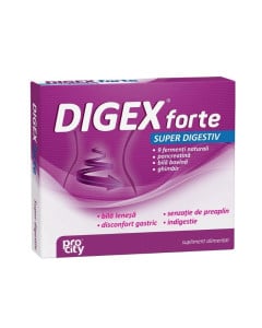 Digex Forte Super Digestiv, 10 capsule