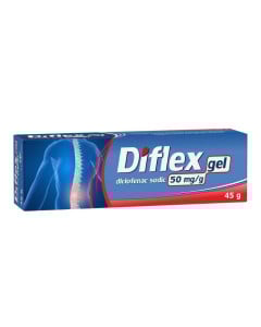 Diflex 50 mg / g, 170 g gel