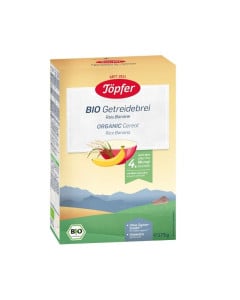 TOPFER Cereale Bio Orez + banane, 4 luni, 175 g