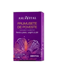 ASLAVITAL FRUMUSETE DE POVESTE, 30 capsule