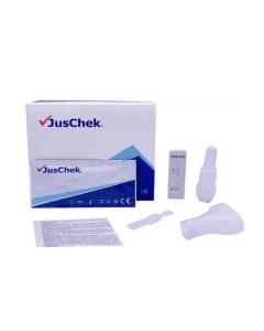 Test rapid antigen COVID 19 saliva, 1 test/cutie,  Justchek 