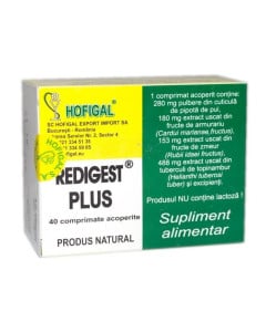 HOFIGAL Redigest plus, 40 comprimate