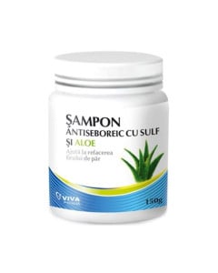 Viva Pharma Sampon antiseboreic sulf si aloe, 150 g