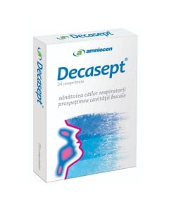 Decasept, 24 comprimate