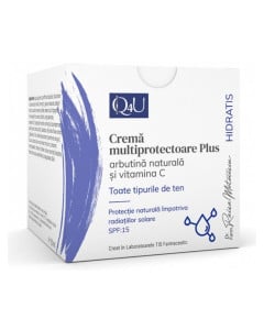 TIS Q4U Crema multiprotectoare Plus SPF 15, 50 ml