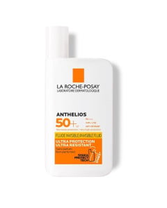 La Roche-Posay Anthelios Fluid Invizibil cu factor de protectie solara pentru ten SPF50+, 50 ml
