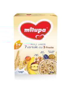 Milupa Cereale junior musli fructe, 250g
