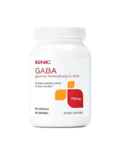 GNC Gaba 750 mg, 90 comprimate