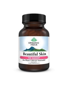 ORGANIC INDIA Beautiful Skin Ten Radiant, 60 capsule