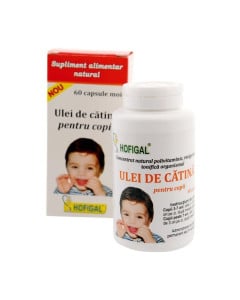 HOFIGAL Ulei de catina pentru copii, 60 capsule