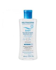 Neutraderm BABY Apa de curatare 3 in 1, 200 ml