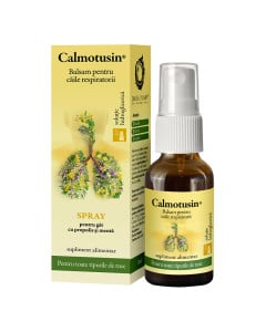 DACIA PLANT Calmotusin cu propolis si menta Spray fara alcool, 20 ml