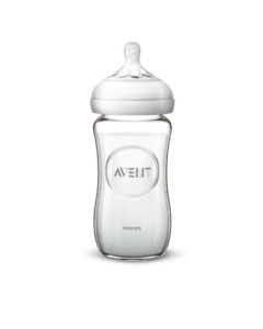 Avent Biberon Natural Sticla Ultra Soft SCF053/17, 240 ml 