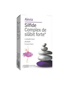 Alevia Silfide complex de slabit forte, 100 comprimate