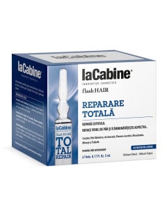 LA CABINE - Flash Hair TOTAL REPAIR fiole pentru par, 7*5 ml