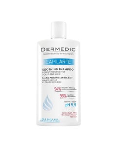 DERMEDIC Capilarte Sampon calmant pentru scalp si par hipersensibil, 300ml
