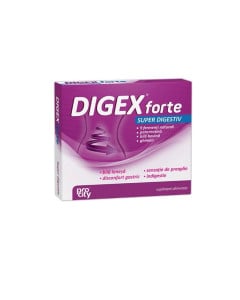 DIGEX Forte Super Digestiv,10 capsule 1+1 GRATIS