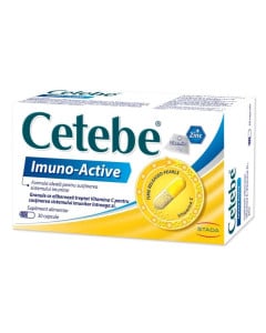 Cetebe Imuno - Active, 30 capsule