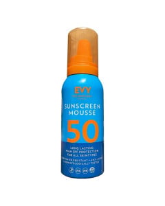 EVY TECHNOLOGY  Spuma de fata si corp  SPF 50 Unisex, 100 ml