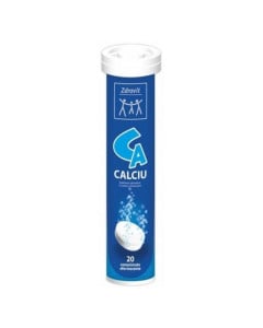 Zdrovit Ca, 20 comprimate efervescente