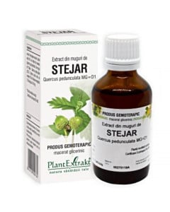 PLE Extract de muguri stejar, detoxifiere, 50 ml