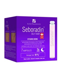 Seboradin Oily tratament periodic pentru caderea parului, 7 fiole * 5,5ml