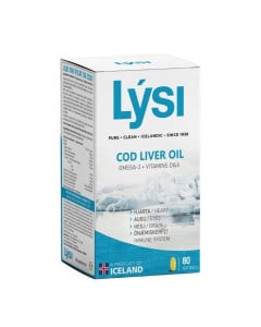 Ulei din ficat de cod Lysi, 80 capsule