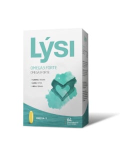 Omega-3 Forte LYSI, 64 capsule