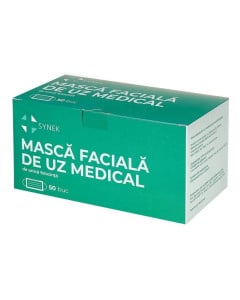 Masca faciala uz medical, adulti SYNEK, 50 bucati