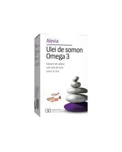 Alevia ULEI DE SOMON OMEGA 3, 30 capsule