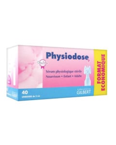 Physiodose ser fiziologic steril x 40 unidoze x 5 ml sol.