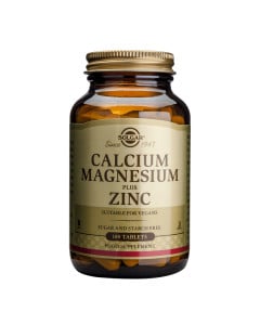 Calcium Magnesium + Zinc, 100 tablete Solgar