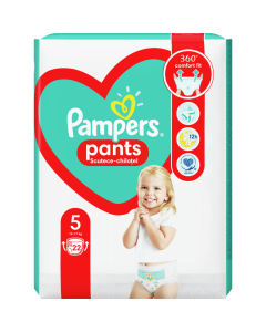 PAMPERS nr.5 Pants Active Baby 12-17kg Carry Pack , 22 buc