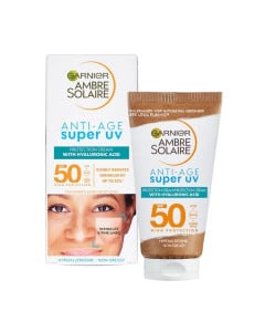 Garnier Ambre Solaire crema antirid SPF50+ si acid hialuronic, 50ml