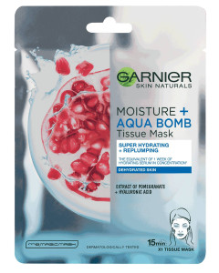 Garnier Skin Naturals Moisture & Hydra Bomb + Rodie