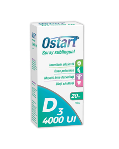 Ostart D3 4000 UI spray sublingual, 20ml