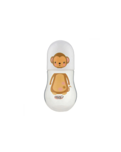 Primii Pasi JP1102 - Biberon PP decorat 275ml maimuta