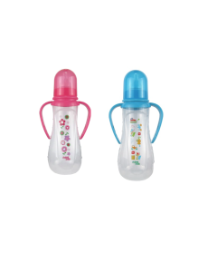 Primii Pasi R0154 - Biberon cu manere decorat 275 ml