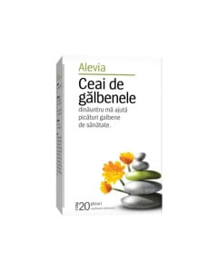 ALEVIA Ceai de galbenele,  20 plicuri