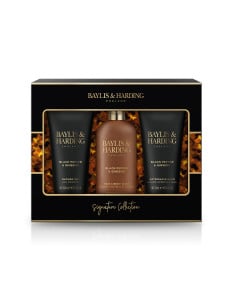 Set cadou Baylis & Harding cu Ginseng si Piper Negru, 3 piese, pentru barbati BH21BP3PC