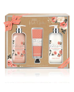 Set cadou Baylis & Harding cu Piersici, Bujori si Iasomie, 3 piese, RGP21HAND3PC
