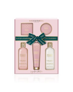 Set cadou Baylis & Harding cu Jojoba, Vanilie si Ulei de Migdale, 5 piese, BH21JO5PSET