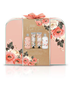 Set cadou Baylis & Harding cu Piersici, Bujori si Iasomie, 4 piese, RGP21CASE