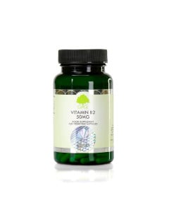 Vitamina B2 Riboflavina 50 mg, 120 capsule