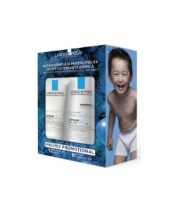 La Roche Posay, Pachet Lipikar Balsam AP+ 400 ml + Gel-Crema Syndet AP+ 200 ml CADOU